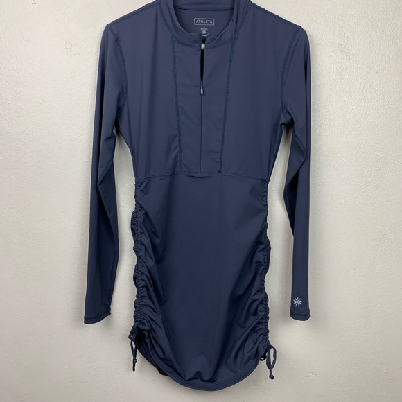 Athleta Other - Athleta Rash Guard Asphalt Gray Small Long Sleeve